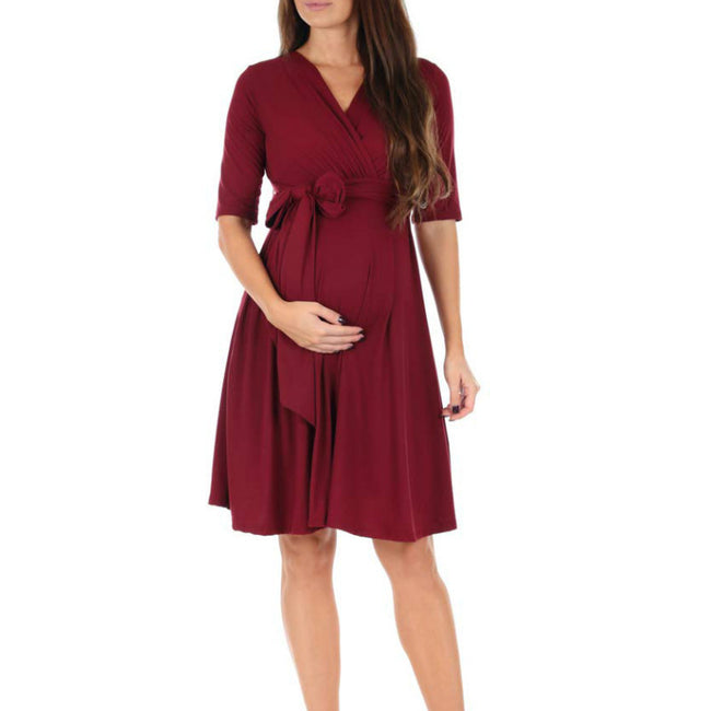 Women's nursing clothes pregnant women dress Hover Image