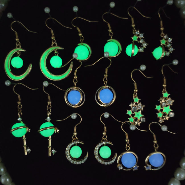 Stars And Moon Temperament Alloy Ear Jewelry Women Main Image
