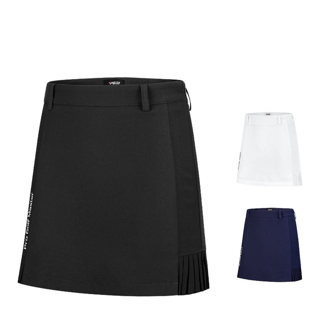 Summer Women's Pleated Back Swing Golf Skirt Main Image