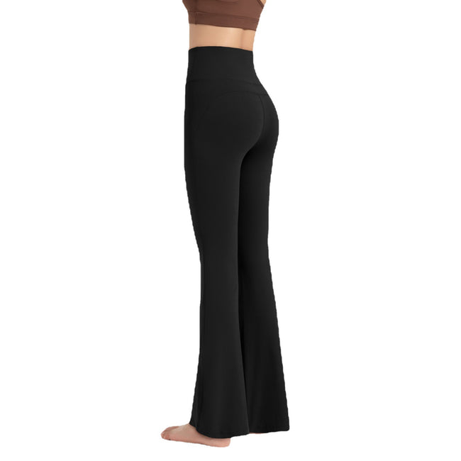 Antibacterial Yoga Bell-bottom Pants Women Lycra Main Image