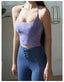 Gradient Yoga Vest For Women With Thin Strap Chest Pad
