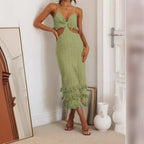 Personalized Sling Temperament Dress Close-fitting Sheath Dress