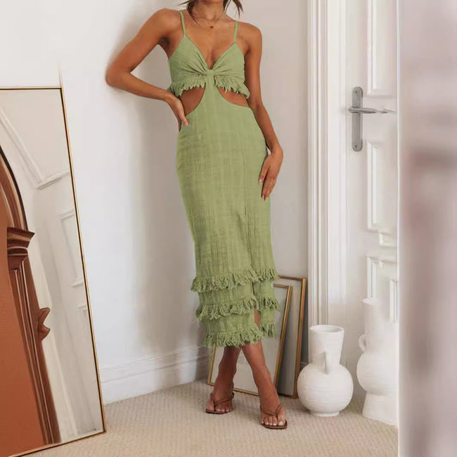 Personalized Sling Temperament Dress Close-fitting Sheath Dress Hover Image