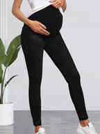 Pregnant Women High Waist Belly Support Denim Trousers