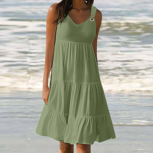 Casual Elegant Stitching Dress Women Hover Image