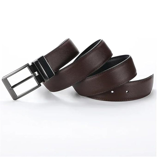 2-in-1 Reversible Belts For Woman,Woman Belt, Leather Dress Belts With Single Prong Buckle For Suits, Jeans, Uniform Main Image