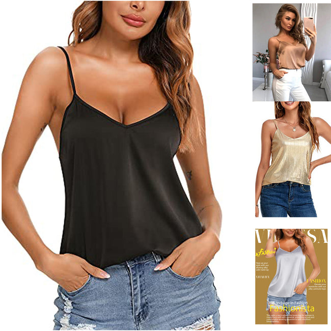Fashionable Casual Womens Camisole Tank Top Main Image