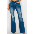 Ankle Length Jeans For Women High Waist Skinny Slim Fit Denim Pants Casual Comfortable Stretchable