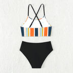 Fashion Personality Split Bikini Girl's Swimsuit