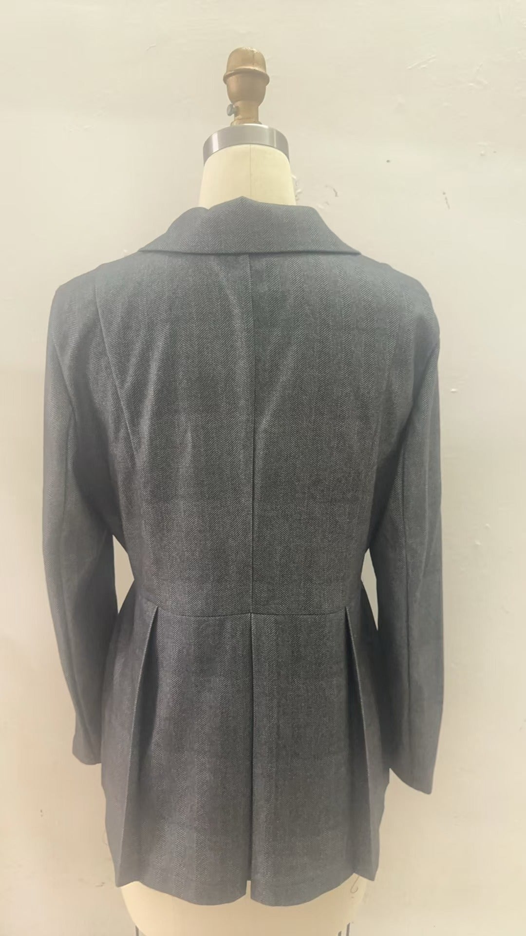 Women's Coarse Flower Slim-fit Fashion Blazer