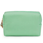PU Leather Octagonal Square Makeup Storage Bag, Simple Design