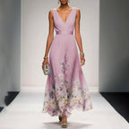 Evening Gown Elegant V-neck Cross-border Dress