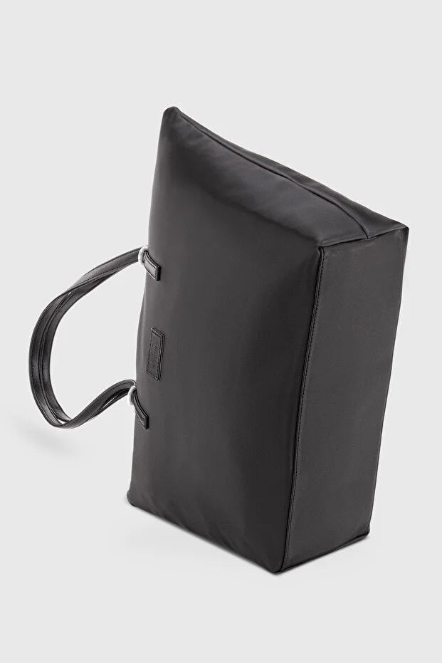 Black Shopper Tote Bag For Women Main Image