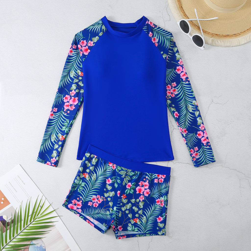 Digital Printing Women's Split Bikini Swimsuit