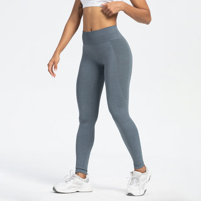 European And American Sports Seamless Hip Raise Yoga Pants Women Hover Image