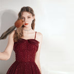 Ladies Wedding Dress Bridal Red Midi Skirt