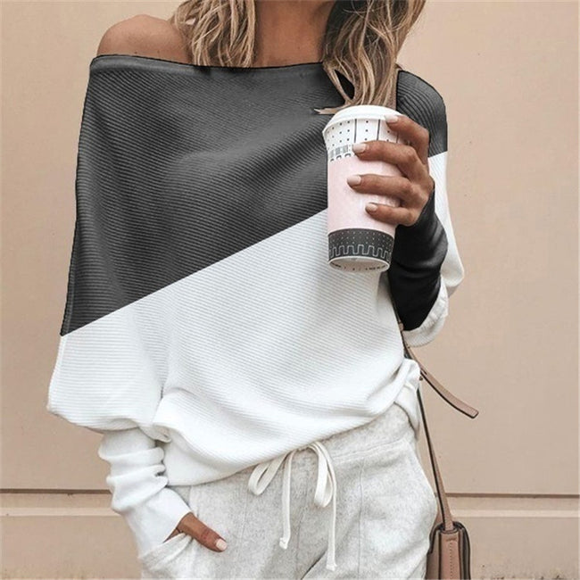 Long sleeve T-shirt with contrast stitching Main Image