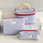 Bow-knot Flower Large-capacity Makeup Bag