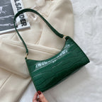 Pattern One Shoulder Handbag Temperament Trend Chain Bag Women