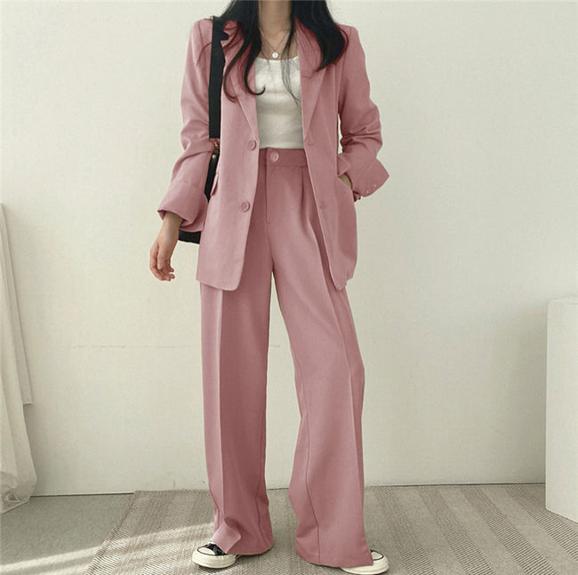Korean Style Casual Suit Set Women Hover Image