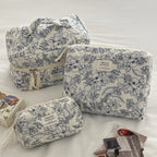 Bow-knot Flower Large-capacity Makeup Bag