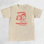 Enjoy Tequila Retro Graphic Tees Women Cute Funny Alcoh