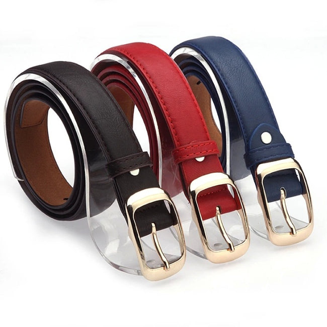 Korean women's casual versatile belts Women's Japanese buckle waistband Fashion trend versatile decorative belt Main Image