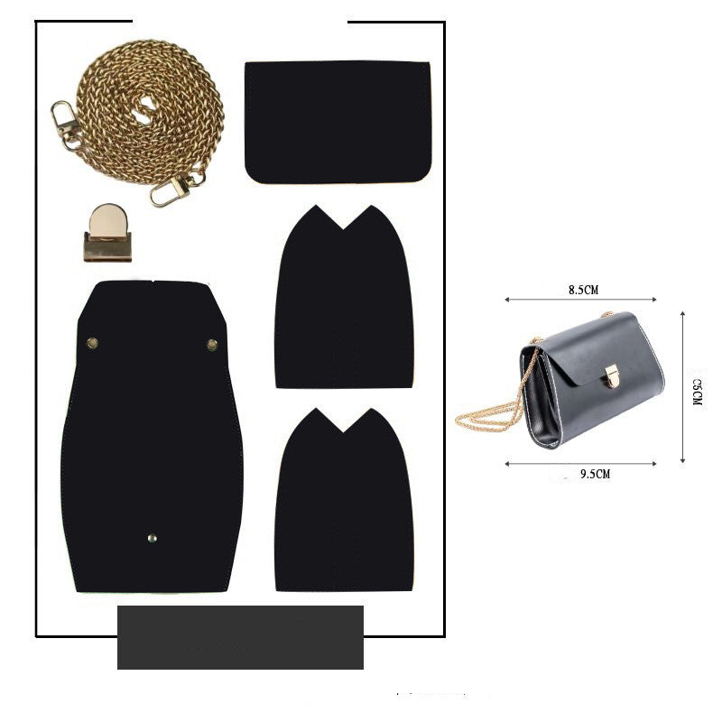 Sensual Chain Shoulder Messenger All-match Small Square Bag Women