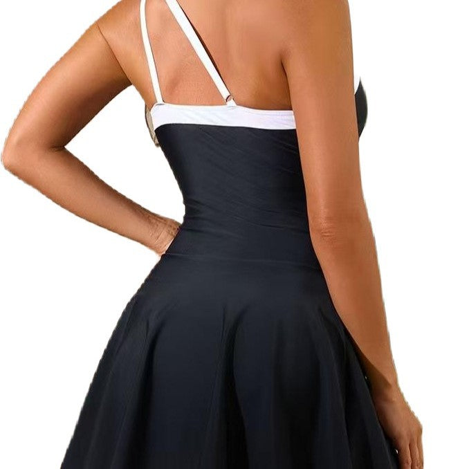Women's Swimsuit Slim One-piece Dress