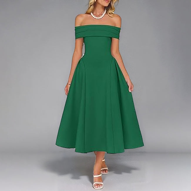 Strapless One Shoulder Dress For Women Main Image