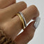Miley Gold & Silver Layered Rings