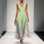 Evening Gown Elegant V-neck Cross-border Dress