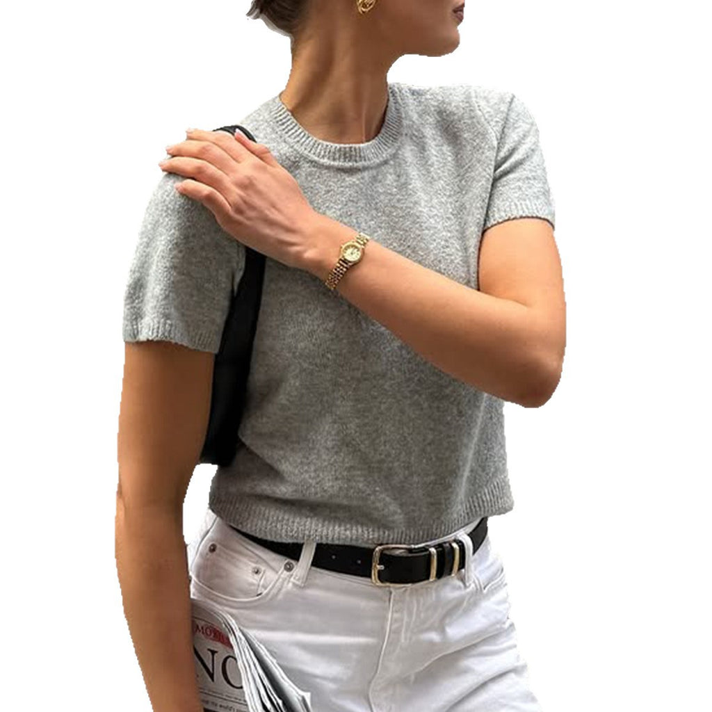 Fashion Casual Solid Color Sweater For Women