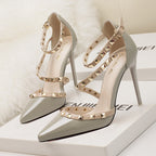 Women's Shallow Pointed Toe Stiletto High Heels