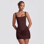 Summer Corset Dress Graceful Sleeveless Short Dresses For Party Wedding Evenning Clothing