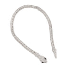 Exaggerated Snake Necklace Micro-inlaid Long Necklace