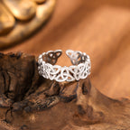Popular Openwork Multi-style Stainless Steel Rings