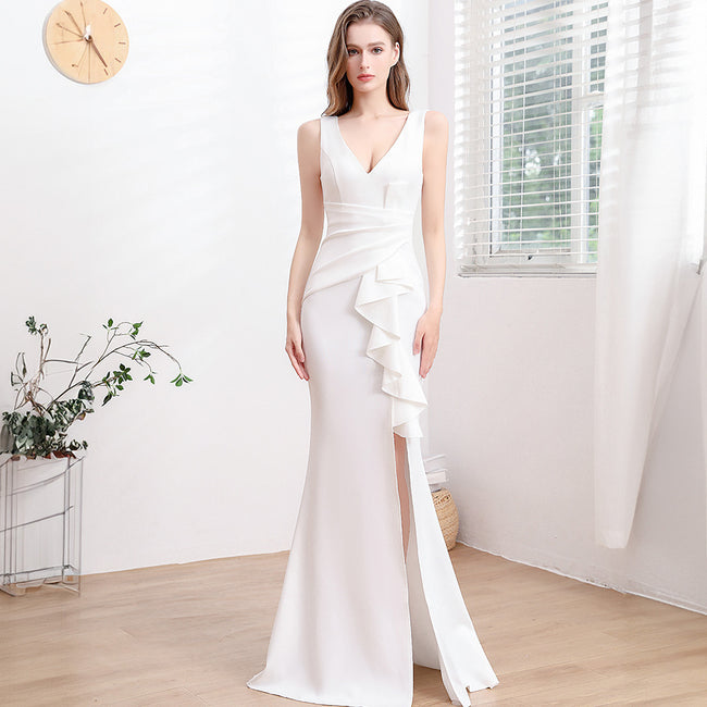 Evening Gown For Women High-end Elegant Simple And Light Luxury Hover Image