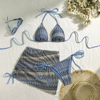 Womens Sexy Three-Piece Swimsuit Bikini