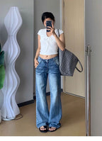 American Retro Flared Jeans For Women In Spring And Autumn