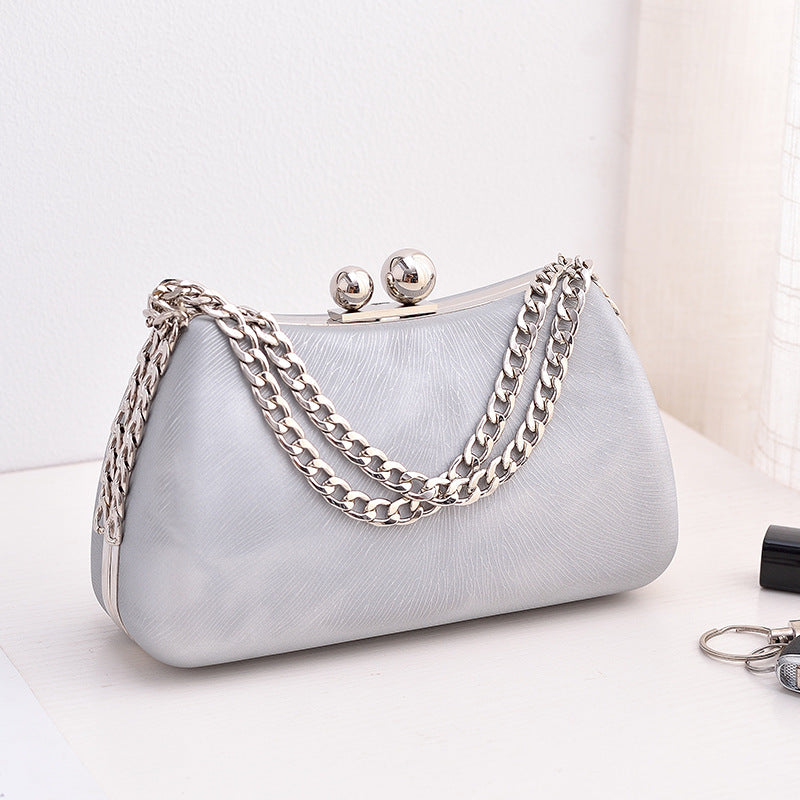 Pochette minimaliste de style européen et américain, portefeuille rétro inspiré du cheongsam