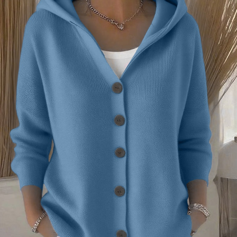 Casual Fashion Hooded Sweater Coat Women