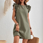Women's Summer Casual V-neck Lace Dress