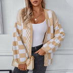 Women Sweater Loose Lantern Sleeve