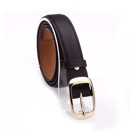 Korean women's casual versatile belts Women's Japanese buckle waistband Fashion trend versatile decorative belt Hover Image