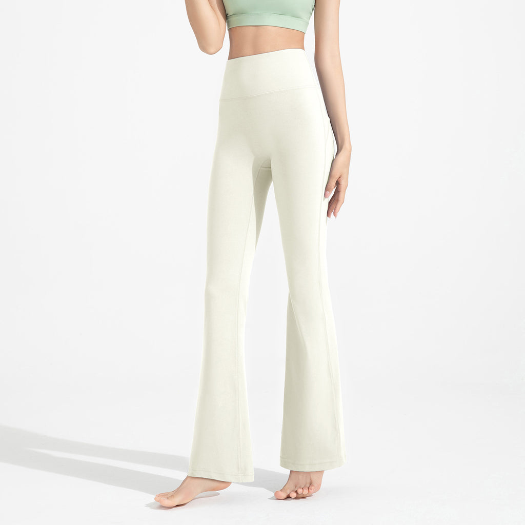 Antibacterial Yoga Bell-bottom Pants Women Lycra