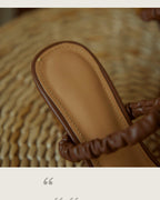 French Retro Toe  Sandals Women Summer With Skirt