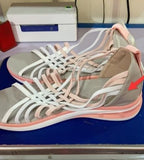 Large Size Sandals Women Low-cut Breathable Sports Braided Fish Mouth Shoes Women Sandals