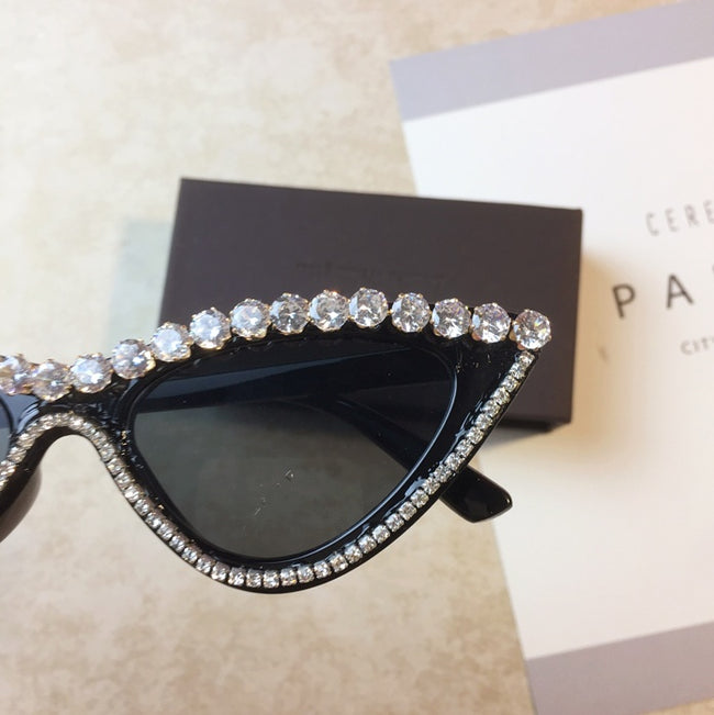 Luxury Diamond Cat Shades Sunglasses Women Main Image