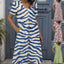 Women's Loose Fashion Digital Dress With Prints